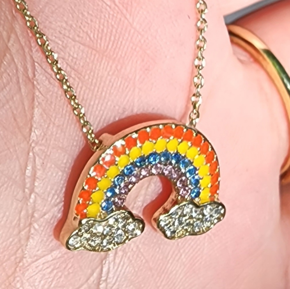 Tory Burch authentic! Rainbow 🌈 necklace